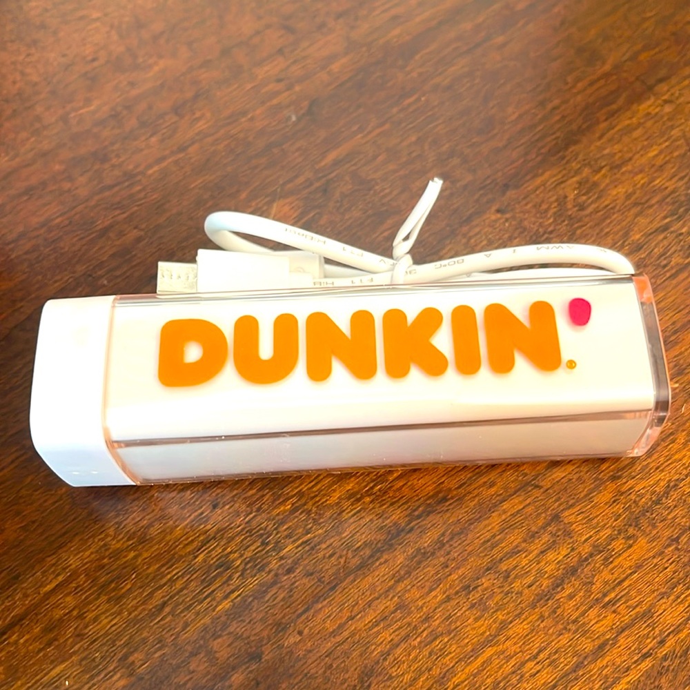 Dunkin portable charger